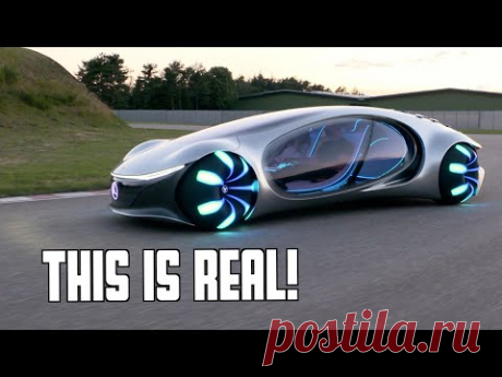 Futuristic Mercedes Drives Sideways | AVTR