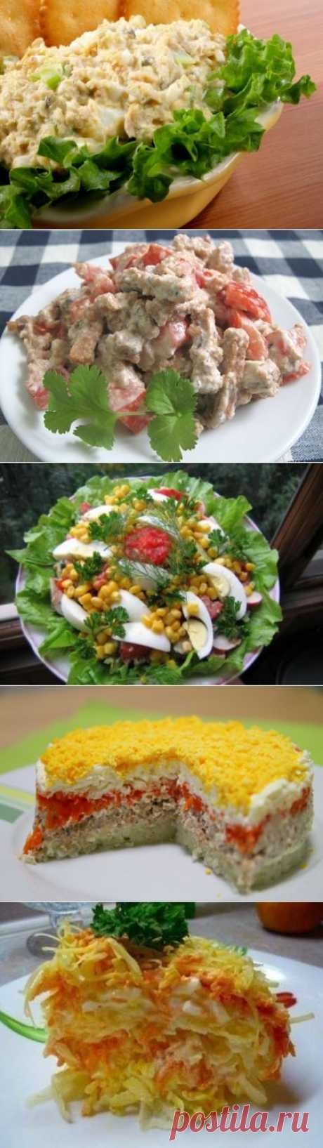 9 салатов со шпротами / Простые рецепты