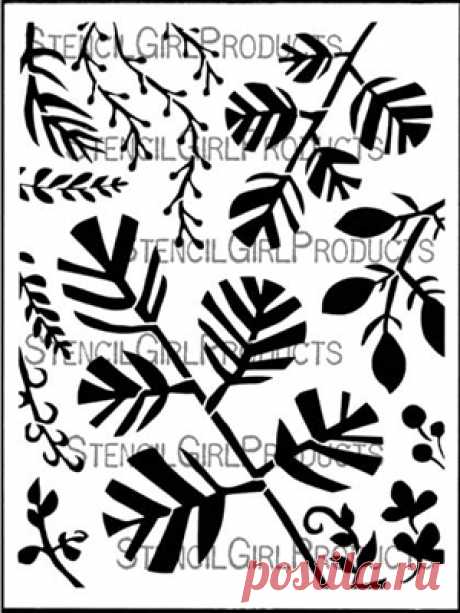Woodland Leaves Stencil | Jennifer Evans | StencilGirl Products The Woodland Leaves stencil by Jennifer Evans features a wide variety of fun and modern woodland-inspired leaf designs, perfect for use in DIY home decor projects, art journaling, mixed media artwork, scrapbooking, and much more! Shop stencils today!