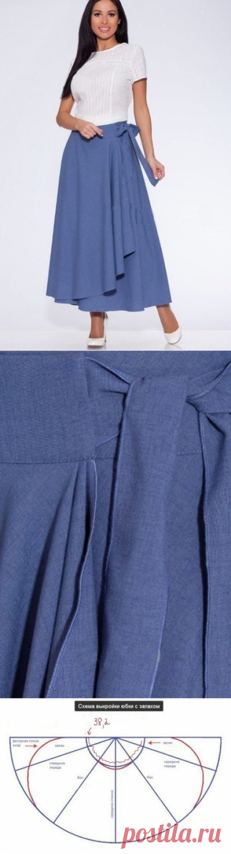 Шьём модную юбку запару часов (Шитье и крой) — Журнал Вдохновение Рукодельницы