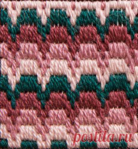 Stitch 47 - Bargello Frosting — Wonderful Stitches