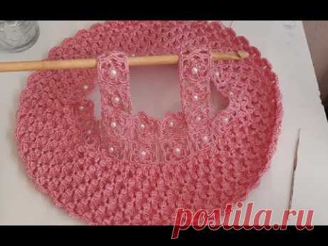 blusa a crochet o ganchillo, paso a paso , facil y rapido