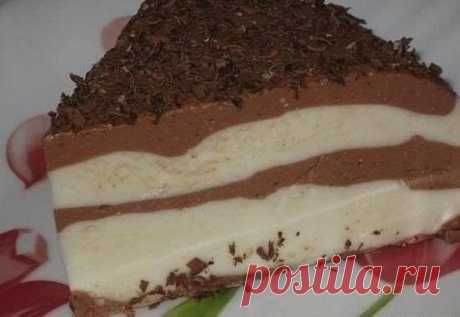 Лёгкий шоколадно-творожный десерт - Лучшие кулинарные рецепты интернета