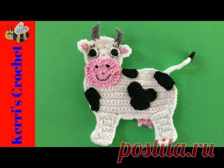 Crochet Cow Tutorial