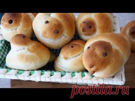 ПОСТНЫЕ БУЛОЧКИ ЖАВОРОНКИ/Bird Buns