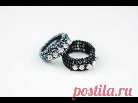 USED MATERIALS: 1.czech beads nr.9,nr.10 2. 4 mm,3 mm clear glass diamante rhinestone cristal