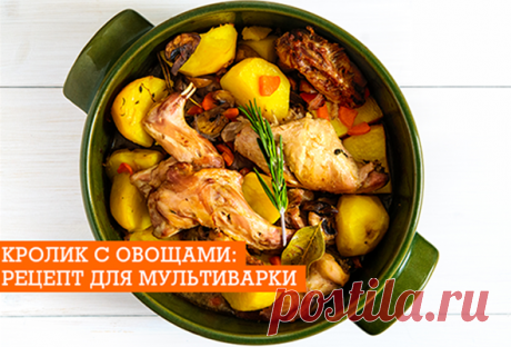 Кролик с овощами: рецепт для пароварки | EverydayMe Russia