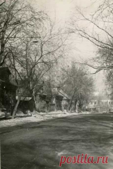 Преображенское 1972 год.
1-я улица Бухвостова.