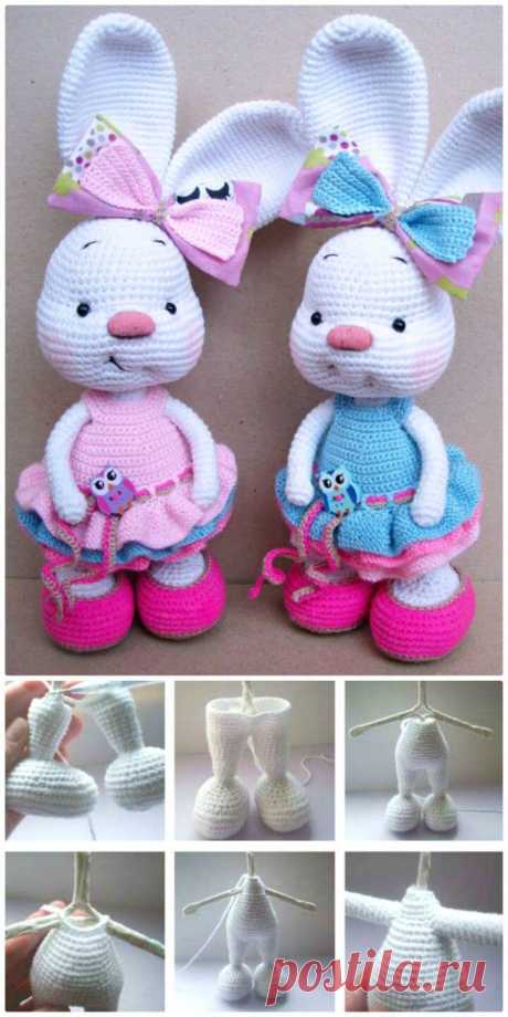 63 Free Crochet Bunny Amigurumi Patterns - DIY &amp; Crafts