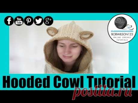 Crochet Hooded Cowl Tutorial