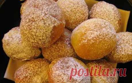 Бомбочки с двойным сюрпризом– «bomboloni» - очень вкусные и ароматные булочки