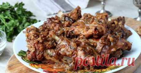 Как приготовить настоящее грузинское блюдо — гурули из курицы — Женская страничка