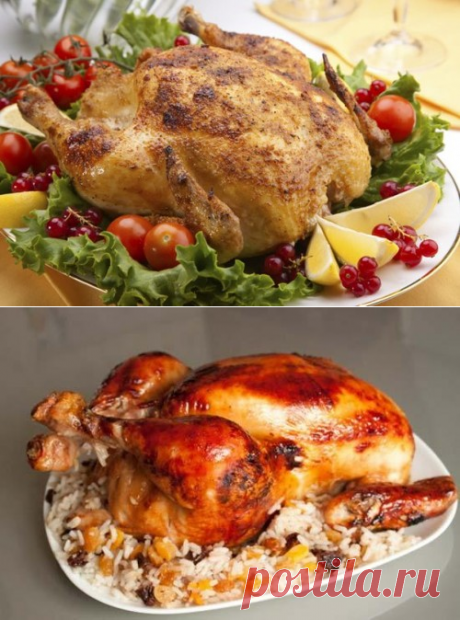 Фаршированная курица – аппетитные начинки на любой вкус / Простые рецепты