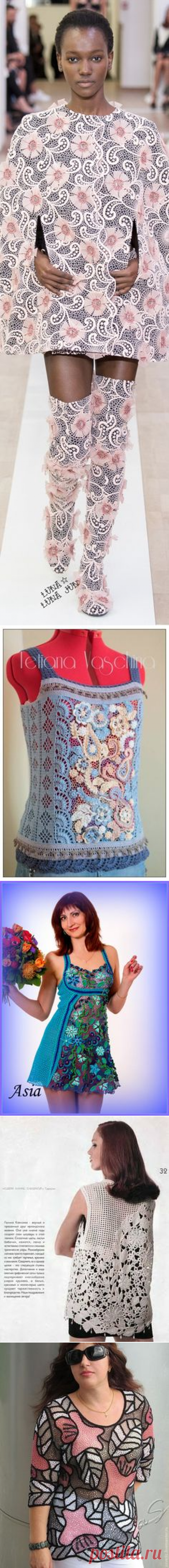 croche irlândes в Pinterest