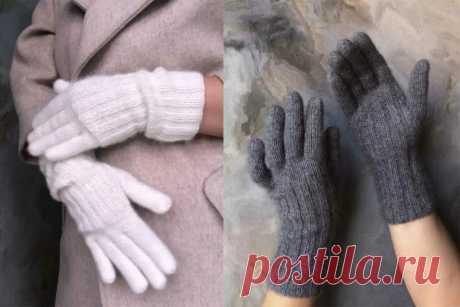 Перчатки, подробное описания вязания Мастер-класс по вязанию перчаток спицами
