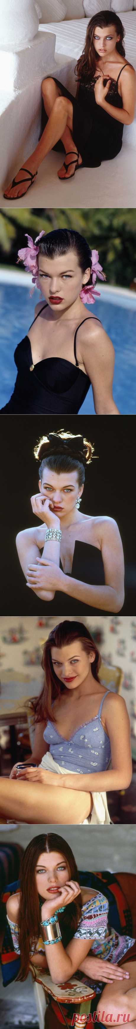 Милла Йовович(Milla Jovovich) в фотосессии Каллиопы Грегореа(Calliope Grigorea) (1992).