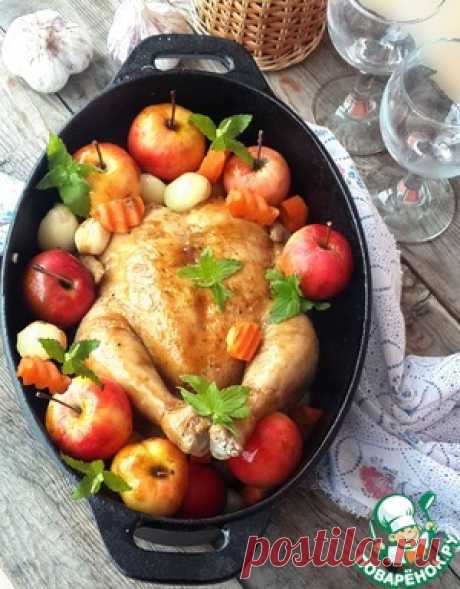 Вкуснейшая курица для семейного торжества - кулинарный рецепт
