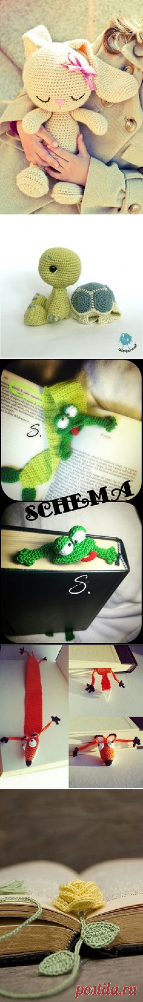 (5) Chili the Parrot Bookmark crochet pattern by IlDikko