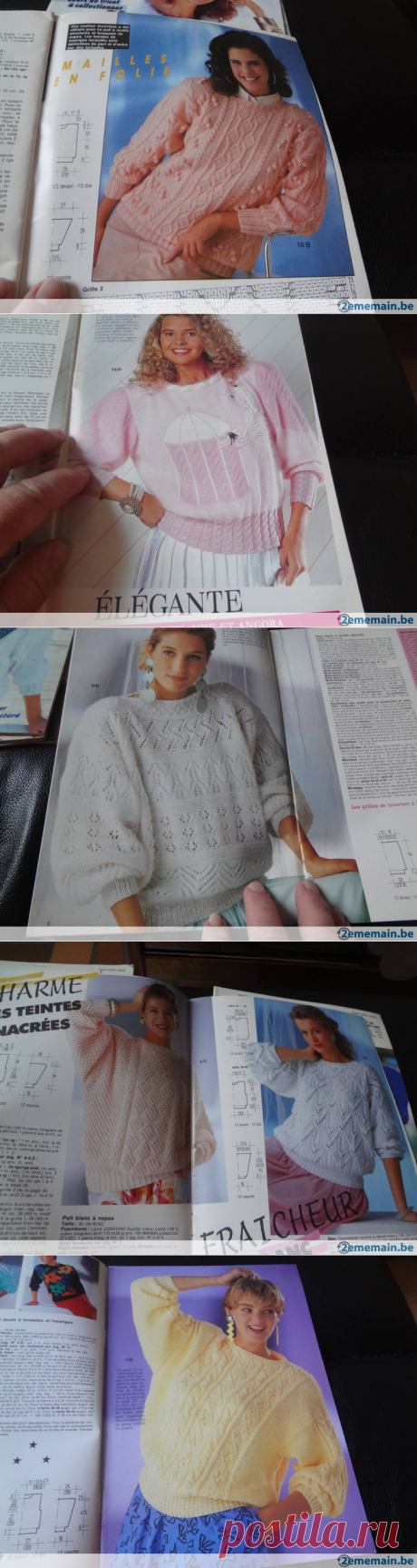 Lot de 5 livres de tricot diana lot 2 - A vendre | 2ememain.be