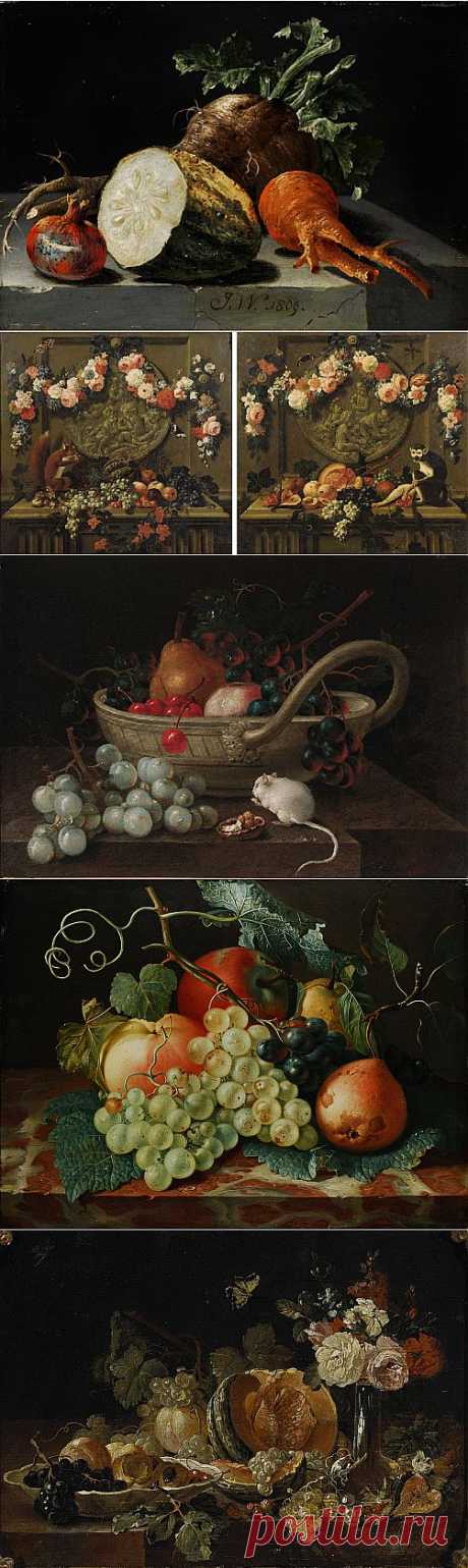 Немецкий художник антверпенской школы Johann Amandus Wink (1748 - 1817)..