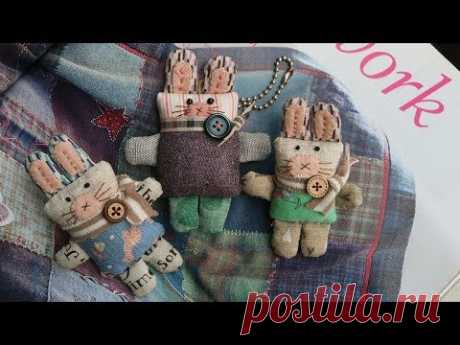 DIY 귀요미 토끼인형 만들기 │ Patchwork Quilt Rabbit Toy │  How To DIY Craft Tutorial