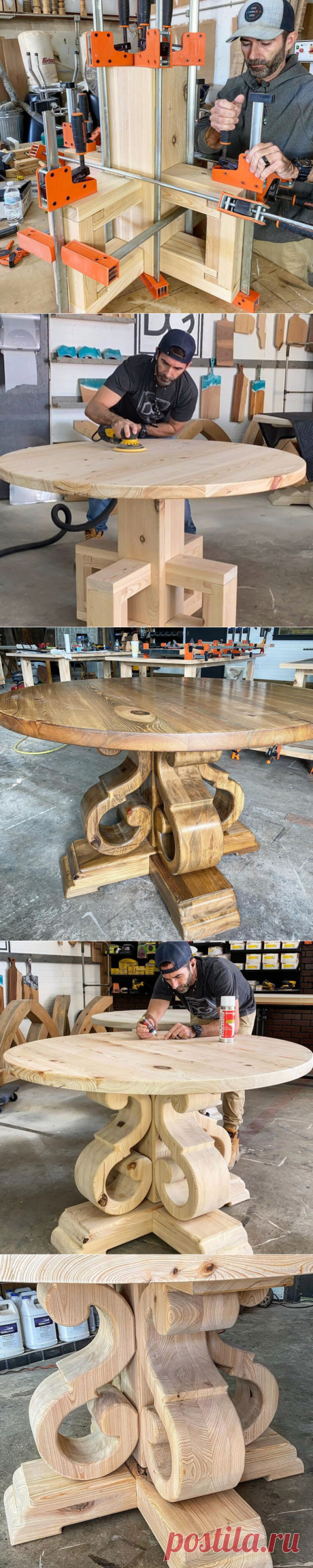 Авторские столы из дерева от Designs by Donnie
