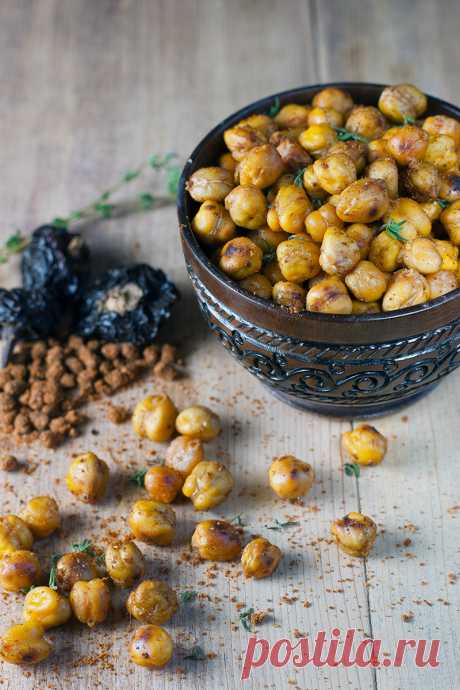 Запеченный в специях нут (Spicy Roasted Chickpeas) — Cook-Talk