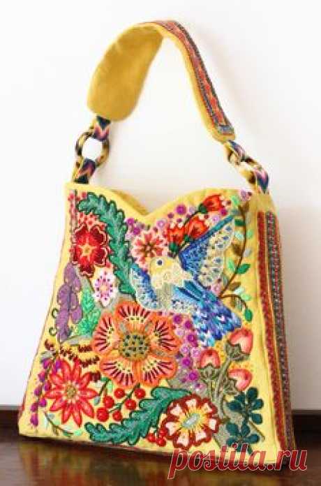 embroidery bag