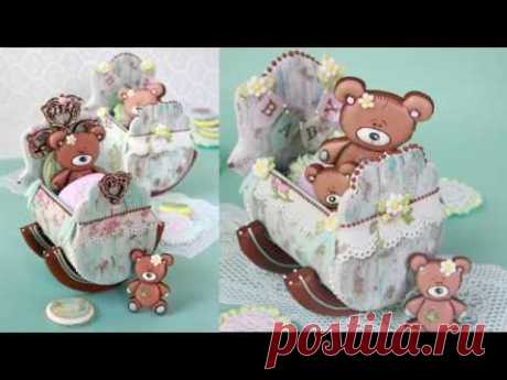 How to Make 3-D Baby Cradle Cookies