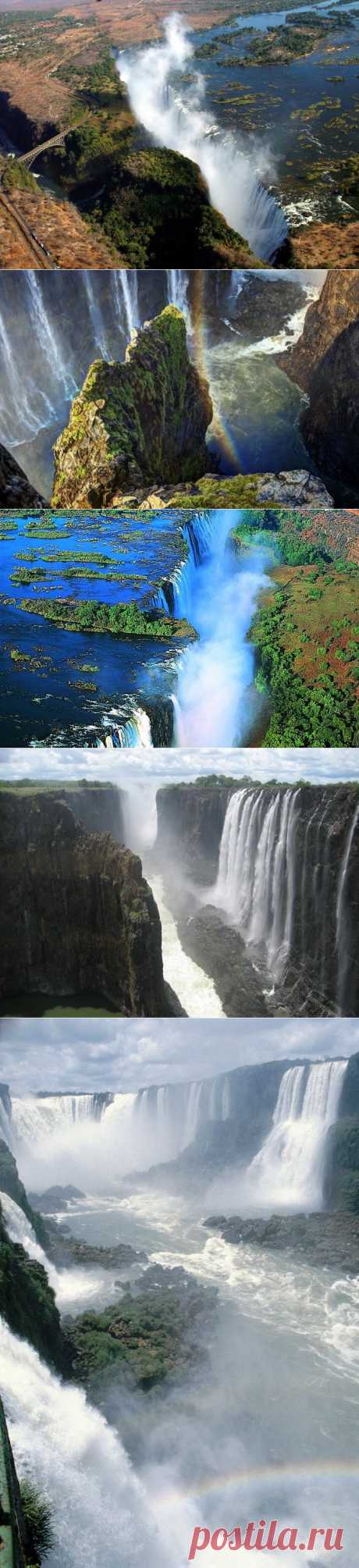 Водопад Виктория – гремящий дым Африки / Туристический спутник