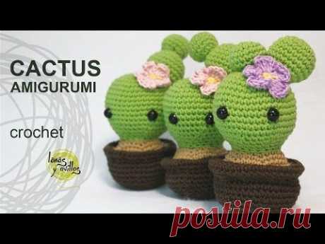 Tutorial Cactus Amigurumi (English Subtitles)