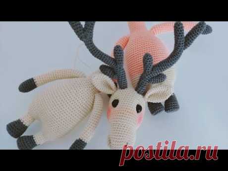 🦌Deer head crochet tutorial / suwannascraftsro🧶m