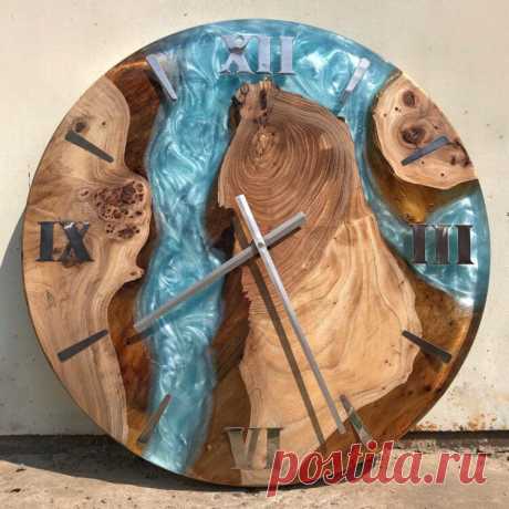 Часы из дерева | Для тех кто любит работать с деревом