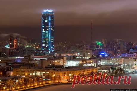 (+1) тема - Зимний Екатеринбург с высоты | Непутевые заметки