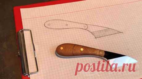 Нож для работы с кожей: из старого напильника В данном обзоре автор показывает процесс изготовления ножа из старого напильника. Его можно использовать для работы как с кожей, так и линолеумом или