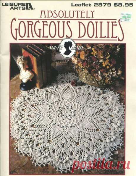 Книга «Absolutely Gorgeous Doilies Kristoffersen Patricia»/Великолепные салфетки Kristoffersen Патриция/