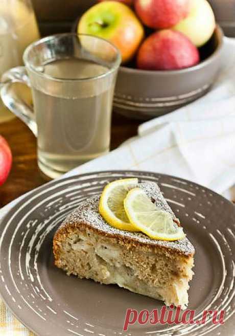 Рецепт яблочного пирога на кефире в мультиварке - Пирог в мультиварке . 1001 ЕДА вкусные рецепты с фото!