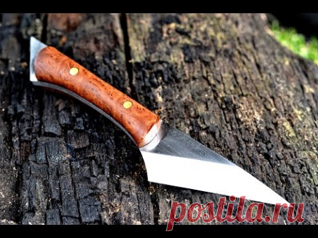 Knife Making Big Tanto - YouTube