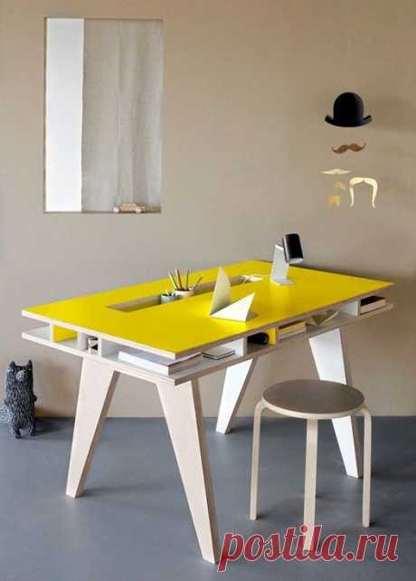 ARRé Design Insekt Desk Kids Ylw