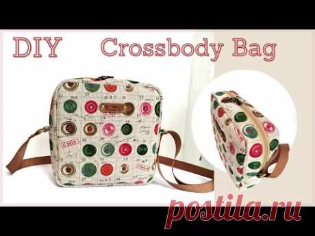 How To Make a Cute Crossbody Bag | Cute, Easy Crossbody Bag