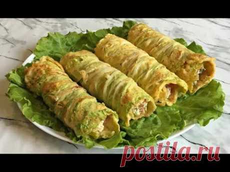 Необычные Рулетики из Жареной Пекинской Капусты / Капуста в Кляре / Chinese Cabbage Rolls