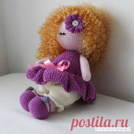 Вязаная кукла. Crochet doll | Куклы своими руками