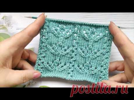 Lace Stitch Knit Pattern | Ajourmuster stricken | Punto traforato ai ferri | Point Ajouré au Tricot