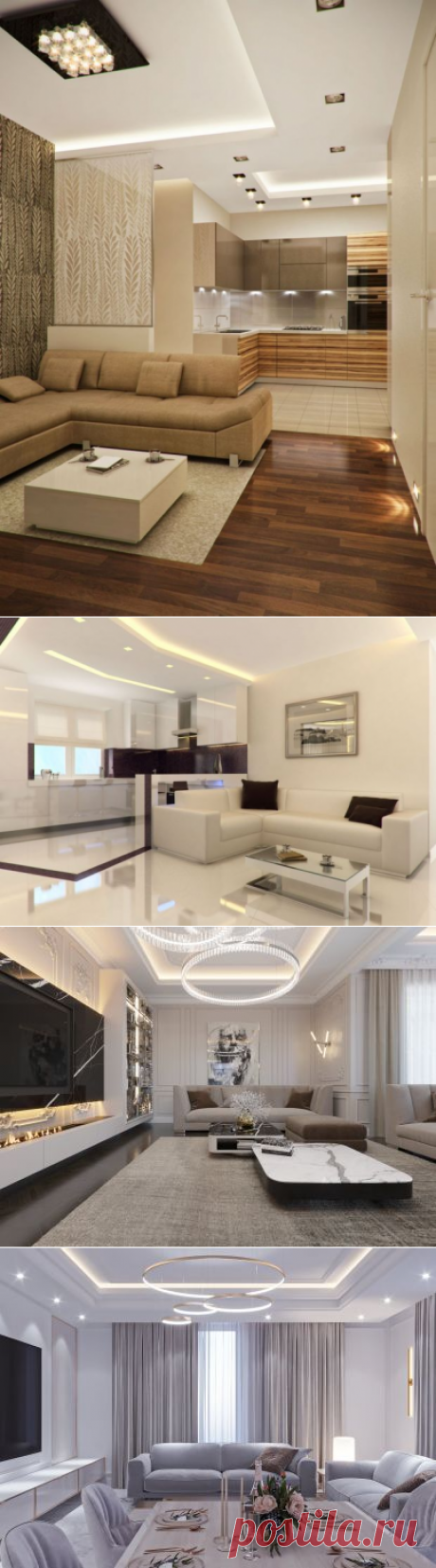Дизайн интерьера гостиных &gt; 600 фото ❤️ Готовый дизайн гостиной в квартирах и загородных домах