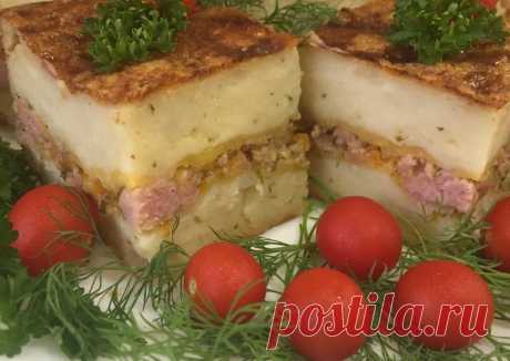 Картофельная запеканка с фаршем Автор рецепта Наташа - Cookpad