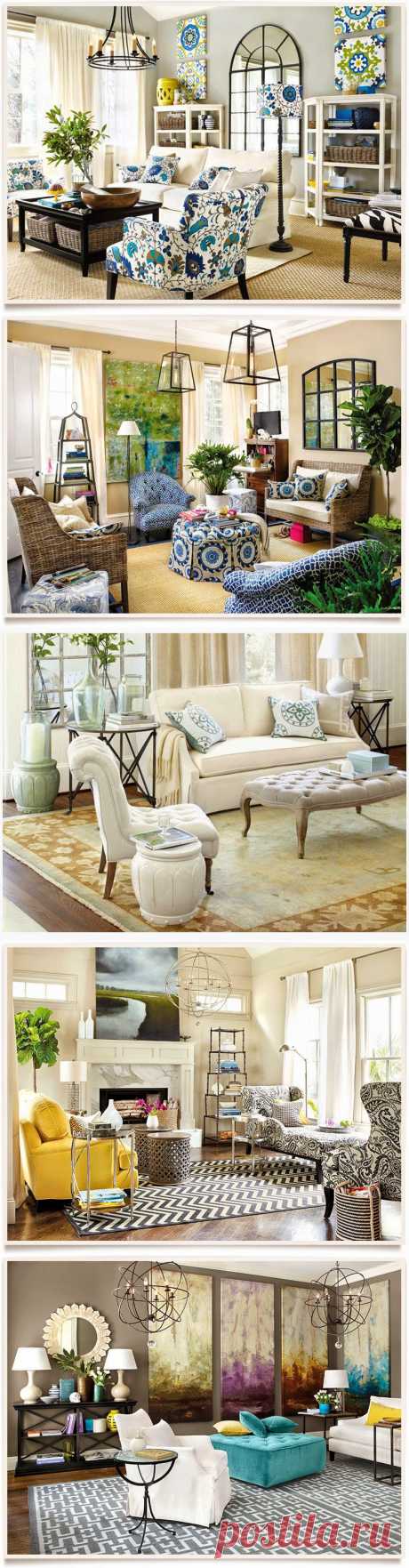 Living Room   Eclectic Look