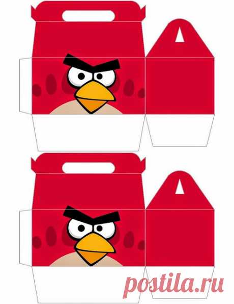Cajas para Fiesta de Angry Birds para Imprimir Gratis. | Oh My Fiesta! Friki
