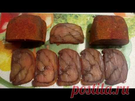 Бастурма слоёная из куриной грудки - Эксклюзивный рецепт вяленого мяса