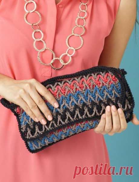 Как связать сумочку крючком Схемы вязания дамской сумочки | Kabeta.by