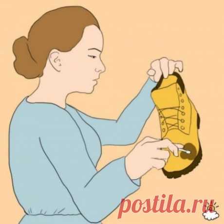 Как почистить кожаную обувь? Еще один совет! — Полезные советы